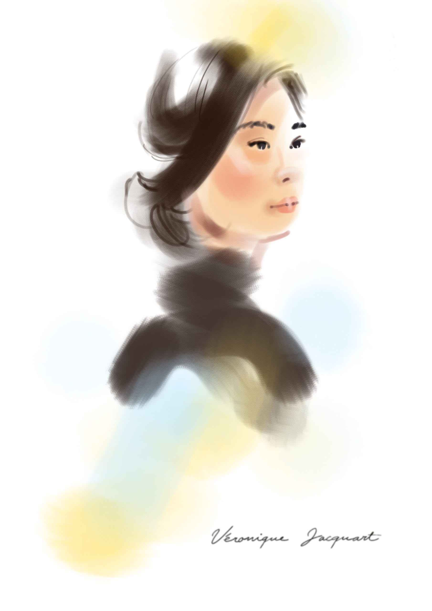 Véronique Jacquart | Le processus de commande d’un portrait expliqué par une artiste professionnelle 