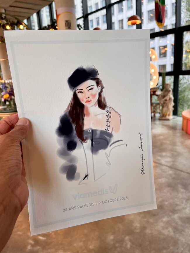 live fashion illustration