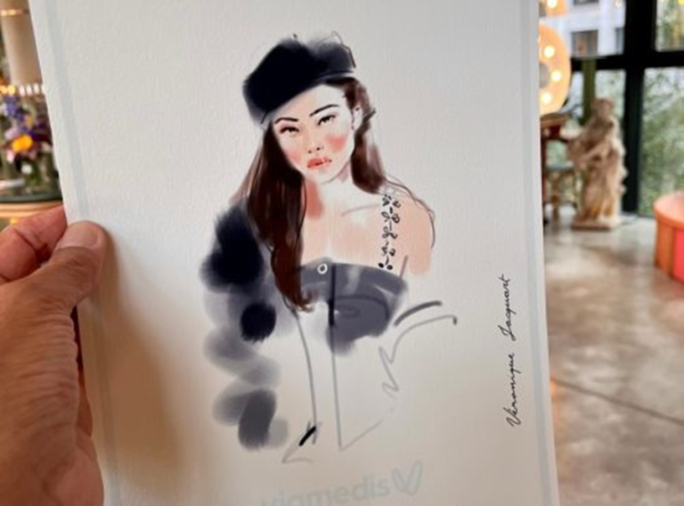 live fashion illustration