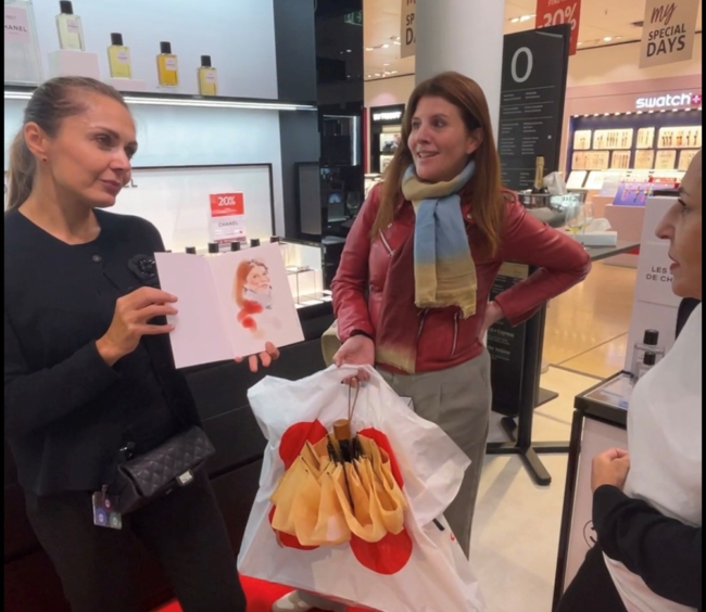 portraits dessinés en live
